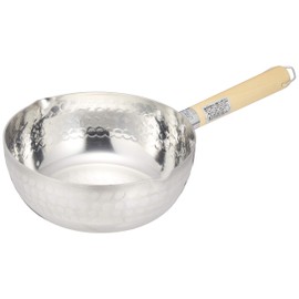 Pearl Metal H-1757 Snow Flat Pot, 7.1 inches (18 cm), Aluminum River