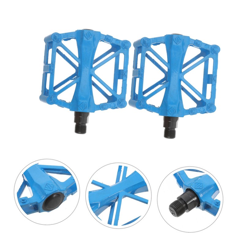 Totority Bike Pedals for Road Bikes Pair Aluminium Alloy Rolling