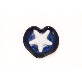 Studio 1 Originals Heart Shaped Dish with Starfish Soap (Blue/White)