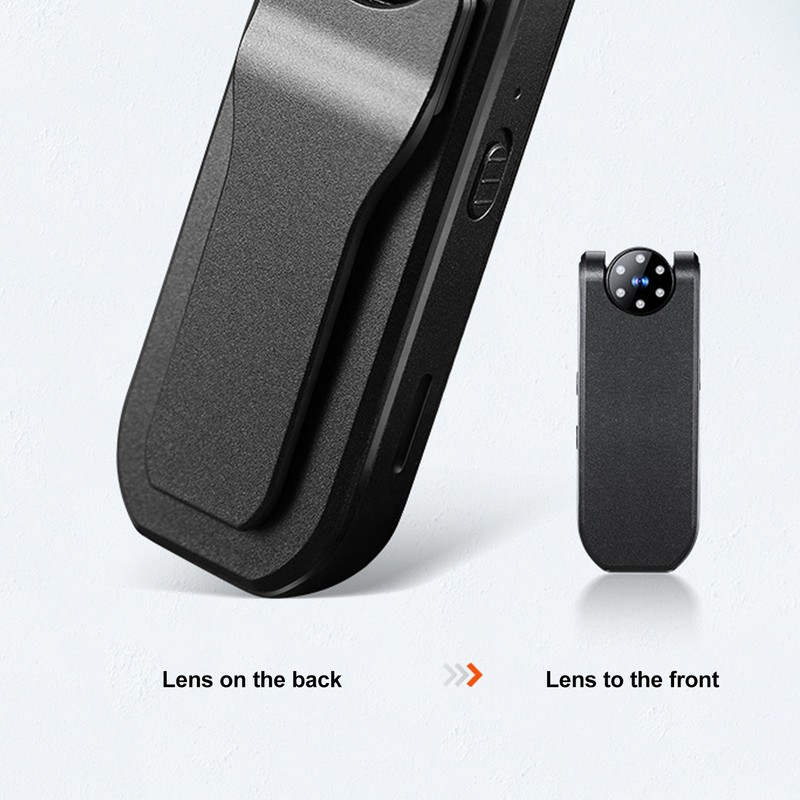 Mini Wearable Camera 1080P Night Vision Rechargeable Motion Detection HD