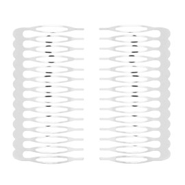 Zac's Alter Ego Pack of 12 7.5cm Metal Combs - Great for Bridal Accessories, Tiaras, Fascinators