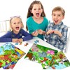 Puzzles for Kids Ages 4-8, 6 Pack Wooden Jigsaw Puzzles