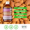 Natives Bio-Mandelöl Kaltgepresst – Premium Massage-, Haut- & Haarpflegeöl -
