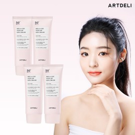 (Hyundai Home Shopping) Art Deli Melacut Tone-Up Sunscreen 4 pcs / (현대홈쇼핑)아트델리 멜라컷 톤업 선크림 4개