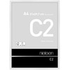 Nielsen C2 Glossy White A4/ 21 x 29.7 cm, Aluminium