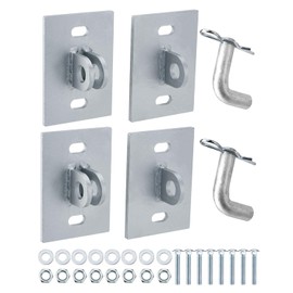 Venussar Floating Dock Hinges Kit, Pack of 2 Floating Dock Hinges Hardware, Connect Ramp to Floating Dock(Included Mounting Bolts)