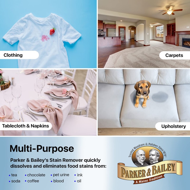 Parker & Bailey Liquid Stain Remover - Instant Stain Removal
