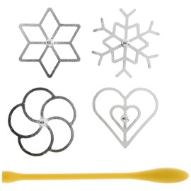 Tescoma 630048.00 Rosette Waffle Iron DelÍCIA, Set of 4