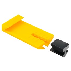 Mounting system for plaster strips, Tevotech handles, plaster strip, flush-mounted, quick installation profile clips, X100