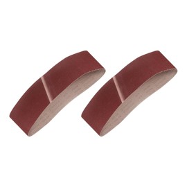 HARFINGTON 6 x 48 Inch Sanding Belts, 2 Pcs 150 Grits Aluminum Oxide Abrasive Belt Sander File Belt for Woodworking, Metal Polishing, Knife Sharpener