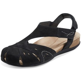 Earth Origins Women’s Birdine Sandal, Black II, 7 M US