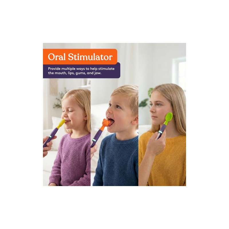 Special Supplies Buzz Buddy Oral Stimulation kit with 6 Soft