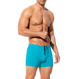 Arjen Kroos Swimming Trunks Men's Swimming Shorts Short Swimming Trunks Men Tight Boxer Swimming Trunks Swimwear Swimming Shorts with Drawstring, A3 Ice Blue, M
