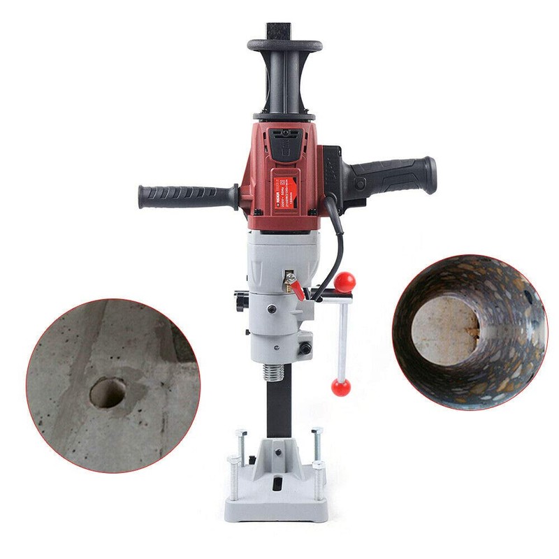 Diamond Core Drill Machine, 110V 2200W 1200r/min Diamond Core Drill