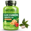 NATURELO Glucosamine Chondroitin MSM with Boswellia and Vitamin C -