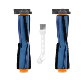 SaferCCTV 2Pack Main Roller Brush Replacement Parts Compatible with Shark Sweeper Shark RV2310 RV2310AE RV2310 Matrix Robot Vacuum Cleaner, with Cleaning Brush