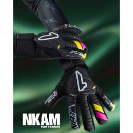 Rinat Guantes de Portero Nkam Training - Golero Sport (Negro, 9)