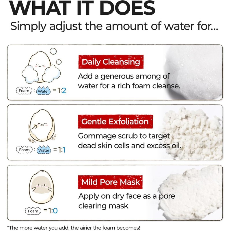No.3 Rice Enzyme Skin Softening Cleansing Foam