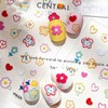 Drawing Daisy Cute Nail Art Flower Embossed Sticker YT6325 / 드로잉데이지 귀여운 네일아트 꽃 엠보 스티커 YT6325