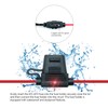 Waterproof in-line ATO/ATC LED Fuse Holder,12 AWG for Automotive, Marine（5