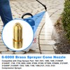 6-6000 Brass Sprayer Cone Nozzle For Cha-p Industrial Sprayers 1941,1831,1480,1449,21250XP,21240XP,97700N,97600N-