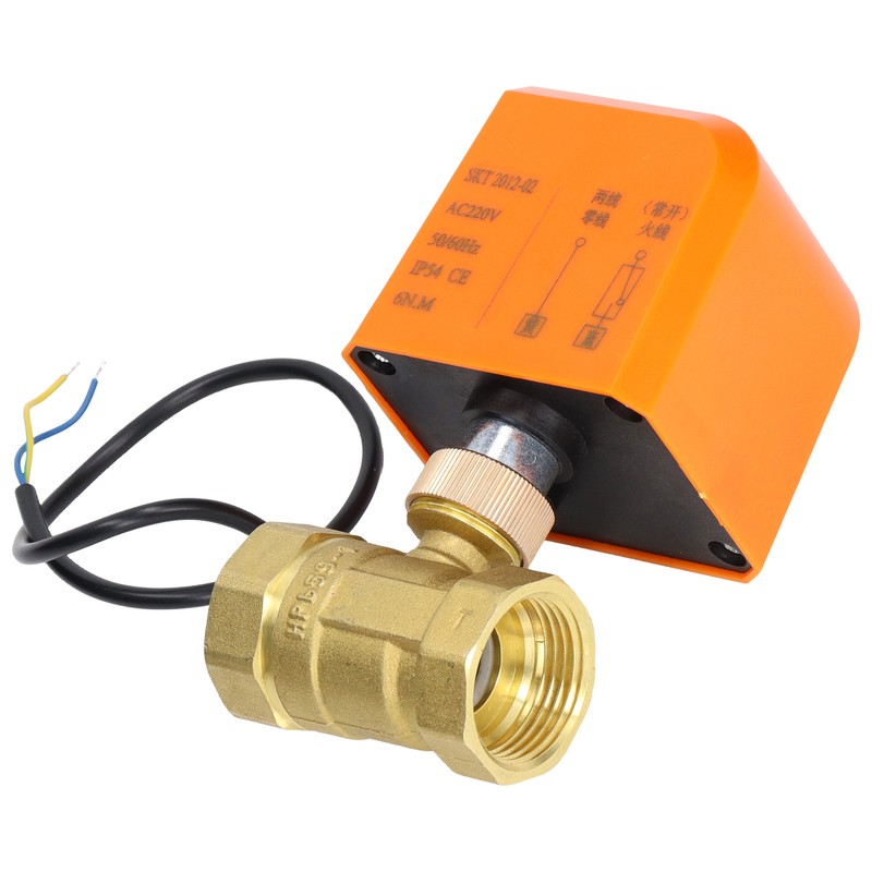 Motorized Ball Valve 2 Wire 2 Way Normally Open DN25