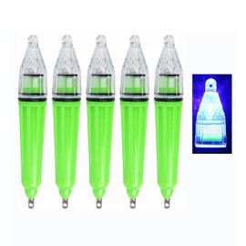 Deep Drop LED Fishing Light Waterproof Underwater Fishing Light Flashing Night Attractive Bait Lure Lamp Tools 5 Colors 4.7inch 6.7inch