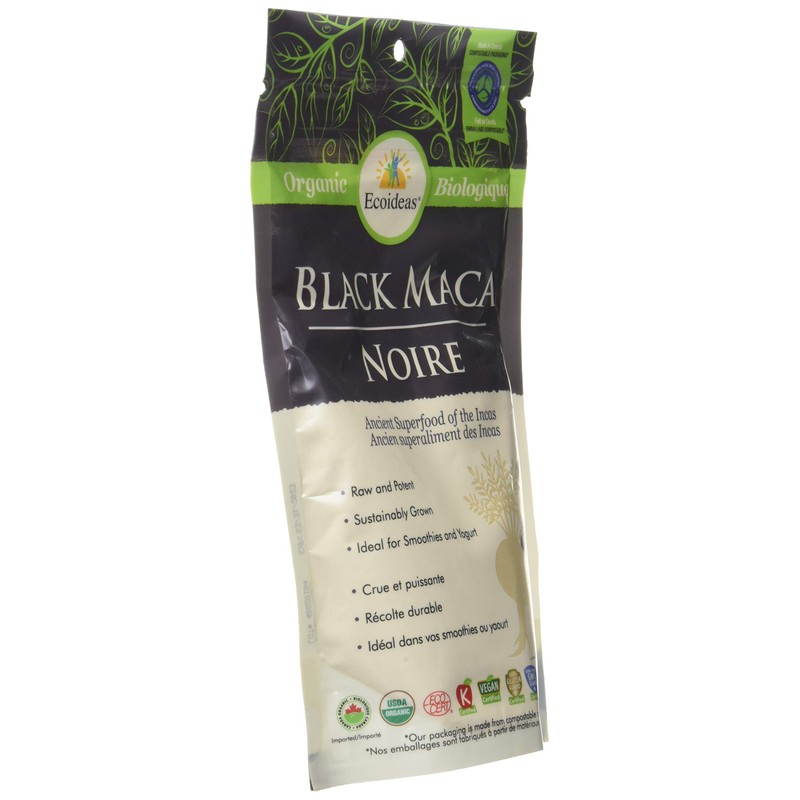 Ecoideas Organic Black Maca, 227g