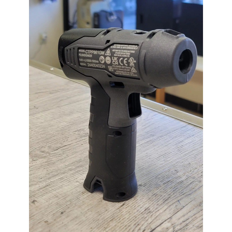 Snap-on Gun Metal 14.4v MicroLithium Cordless Polisher Prep Tool CTPP861