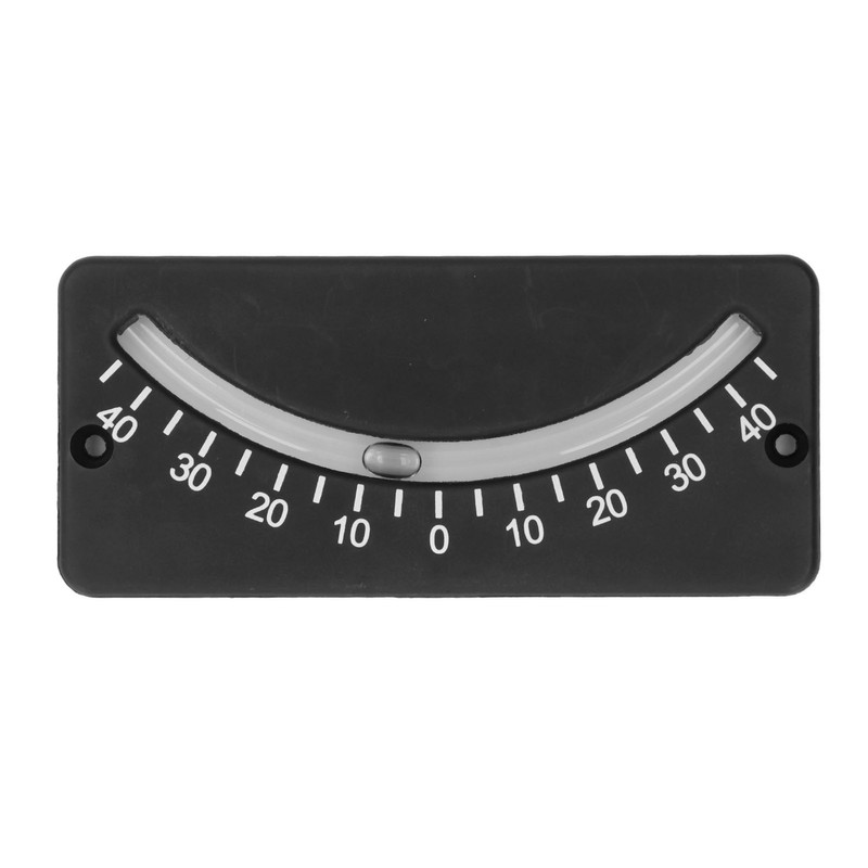 Clinometer 40 Degree RV Bubble Level Mini Inclinometer Tilt Gauge