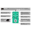 COOLMUSIC Compressor Effect Pedal True Bypass Guitar Effect Pedals with