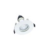 Integral EvoFire Fire Rated Downlight GU10 Matt White (4 Pack)
