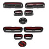 5 pcs Carbon Fiber Style Car Electric Seat Control Switch