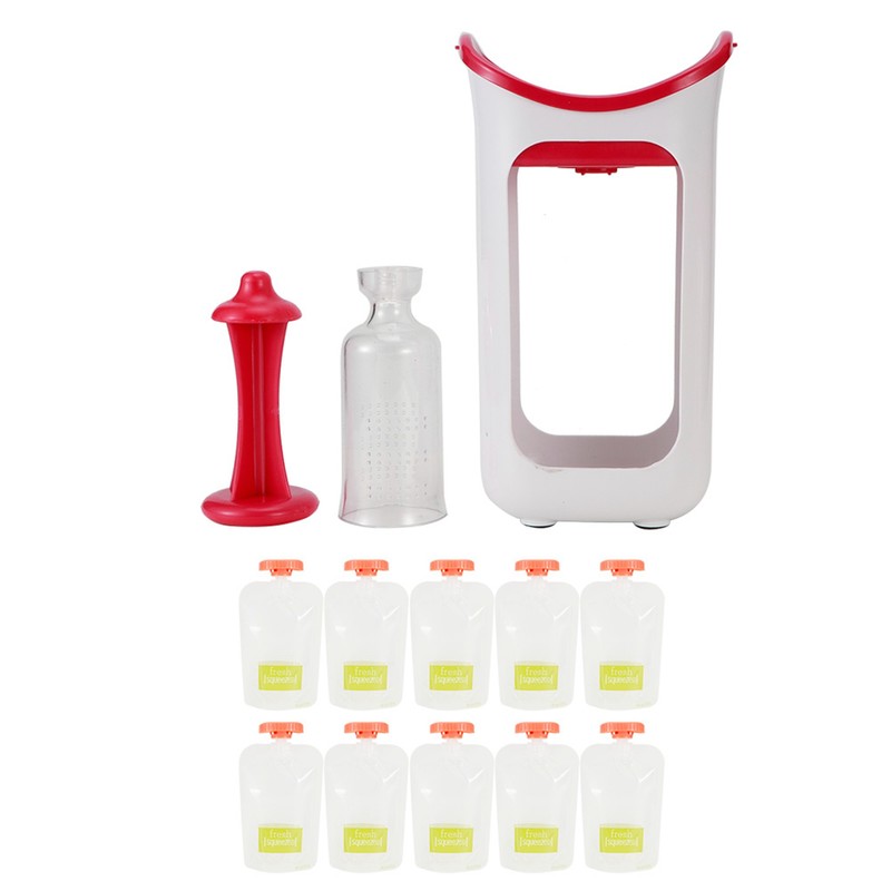 Squeeze Station Press &amp; Store System Portable Children Fruit Puree