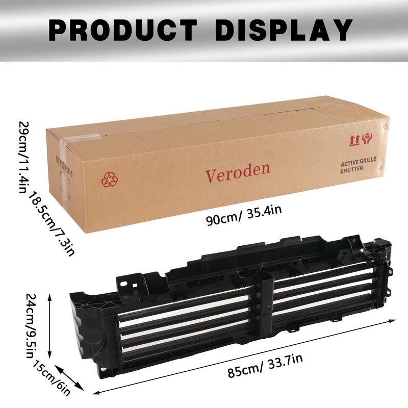 Veroden Active Grille Shutter Compatible with 2018-2022 Honda Accord Replacement