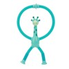 4Pcs Giraffe Tube Toy Telescopic Suction Cup Tube Giraffe Toy