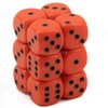 DND Dice Set-Chessex D&D Dice-16mm Opaque Orange and Black Plastic