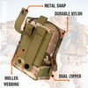 IronSeals 2 Pack MOLLE Pouch Multi-Purpose Tactical Compact Pack Water-Resistant