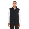 Men's Cruise Two-Layer Fleece Bonded Soft Shell Vest 3XL BLACK