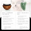 Lymphatic Contour Face Brush & Jade Gua Sha Set for