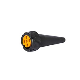 Aspöck 5-Pin Bayonet Connector Yellow for Rear Lights