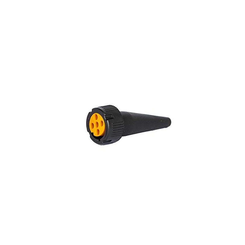 Aspöck 5-Pin Bayonet Connector Yellow for Rear Lights