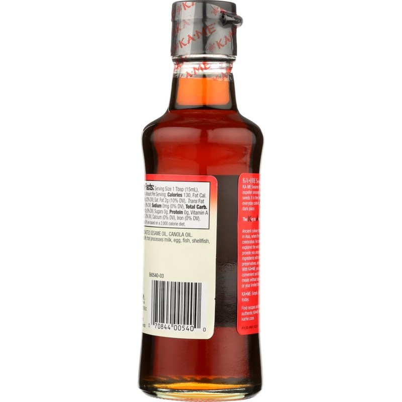 KA-ME Ka'me, Oil, Sesame, 6/7 Oz
