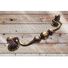 Universal Hardware Vintage Brass Drawer Handle Solid Cabinet Drop Swan