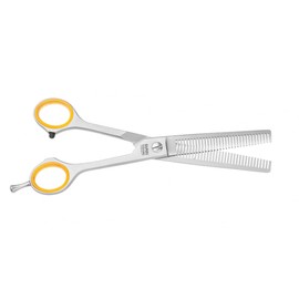 EHASO langlebige, doppelseitige Effilierschere, 17cm mit 30er Zahnung