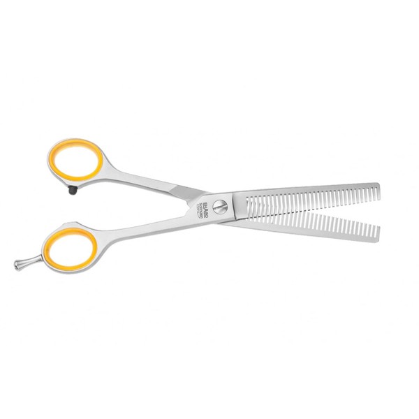 EHASO langlebige, doppelseitige Effilierschere, 17cm mit 30er Zahnung
