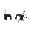 Mini Skater 7 mm PE Plastic Circle Cable Clip C