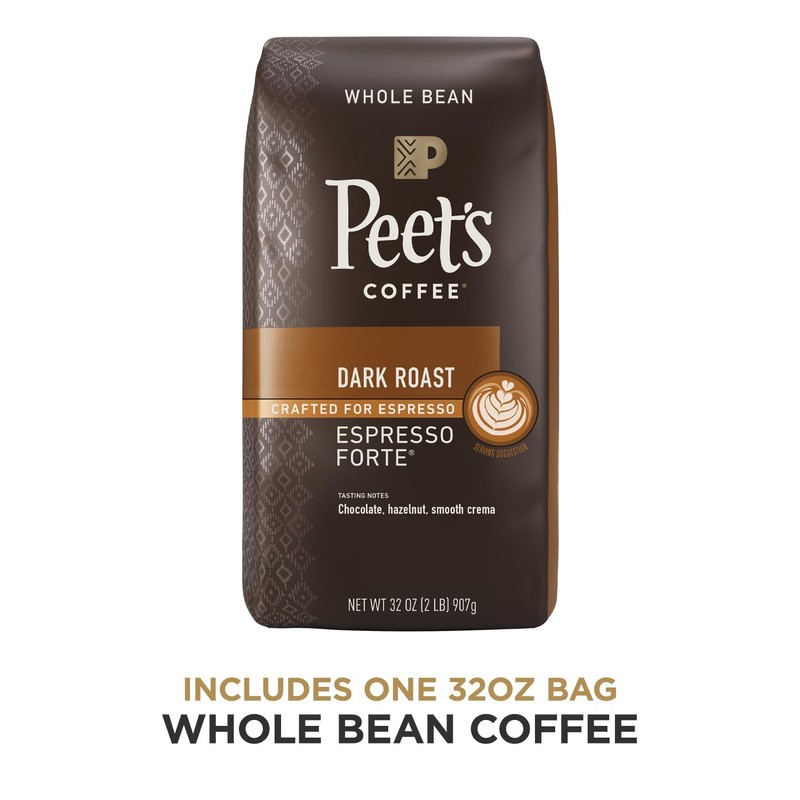 Peet's Coffee, Dark Roast Whole Bean Coffee - Espresso Forte