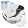 Stainless Steel Bed Pan for Elderly Females Heavy Duty Bedpan