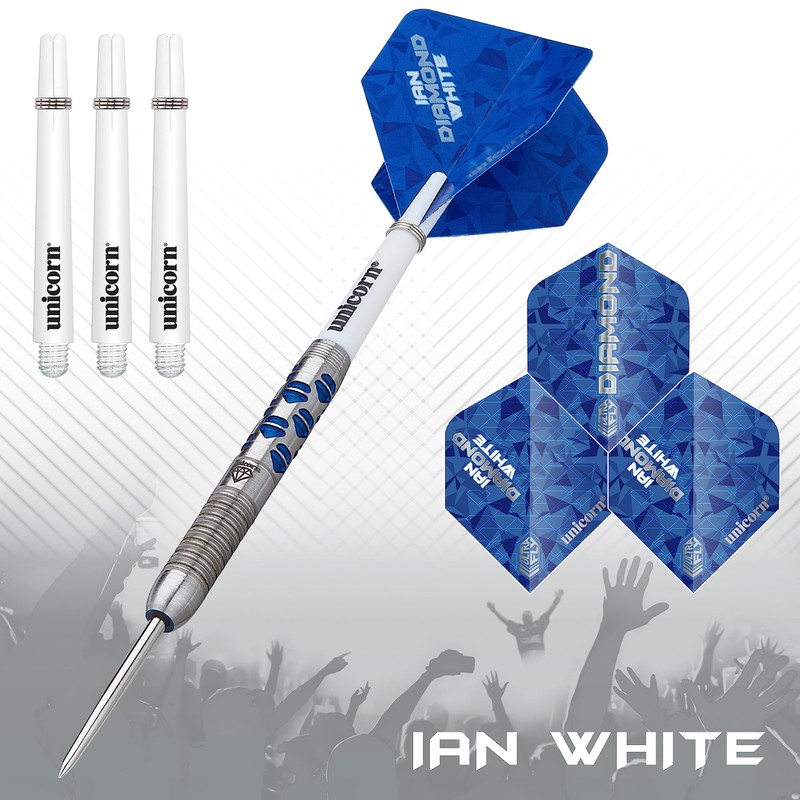 Unicorn Steel Tip Darts Set | Ian 'Diamond' White Maestro